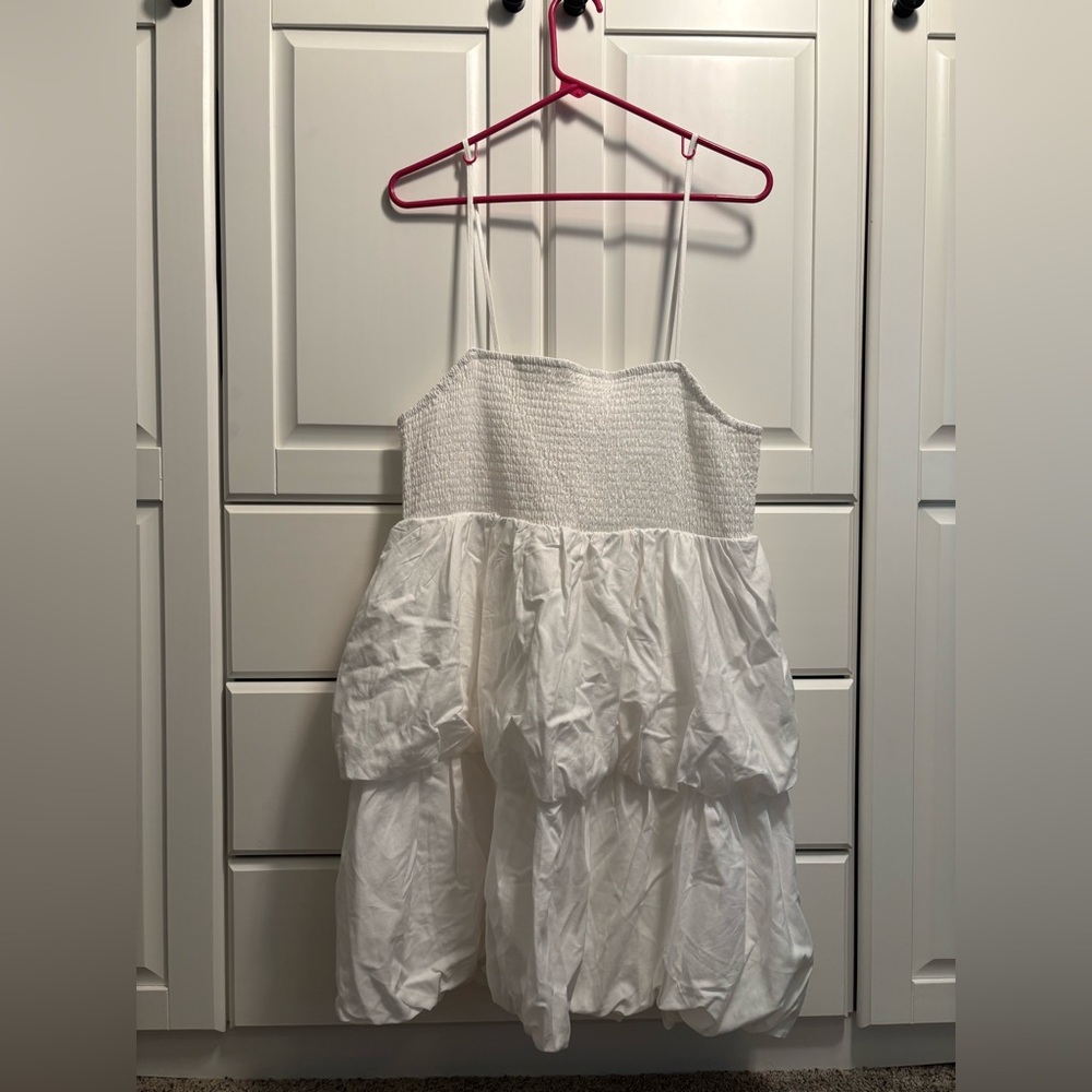 A New Day White Textured Dress